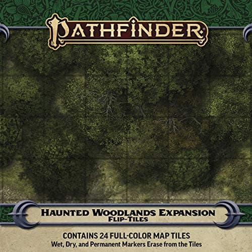 Image of Paizo, INC. Pathfinder Flip-tiles - Haunted Woodlands Expansion