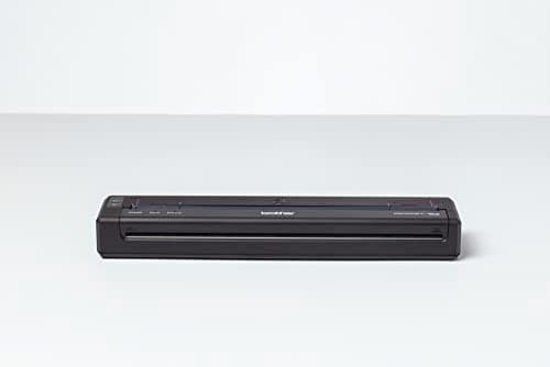 Image of Brother PJ-823 Mobile A4 Direct Thermal Document Printer with 300 DPI Print Resolution, 13.5 ppm and USB-C Interface, Black, 255 x 30 x 55 mm (W x H x D)