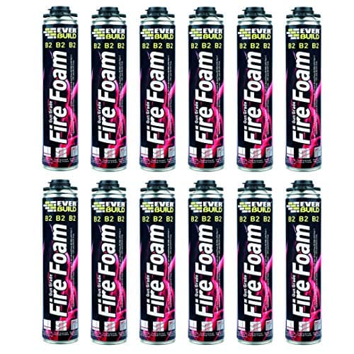 Image of 12 x Everbuild B2FIREGUN Firefoam B2 Gun Grade Aerosol 750 ml