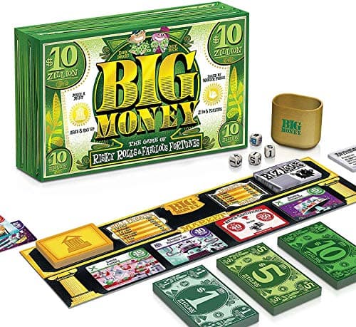 Image of Big Money - The Family Board Game of Risky Rolls and Fabulous Fortunes! For Kids age 8 years and up