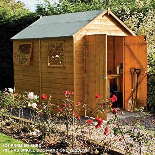 Image of Rowlinson Premier Shed 6x8