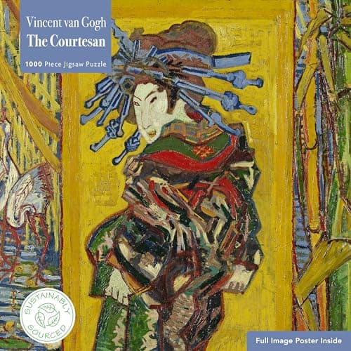 Image of The Courtesan Jigsaw Puzzle Vincent Van Gogh: 1000-pieces. Ethical, Sustainable, Earth-friendly