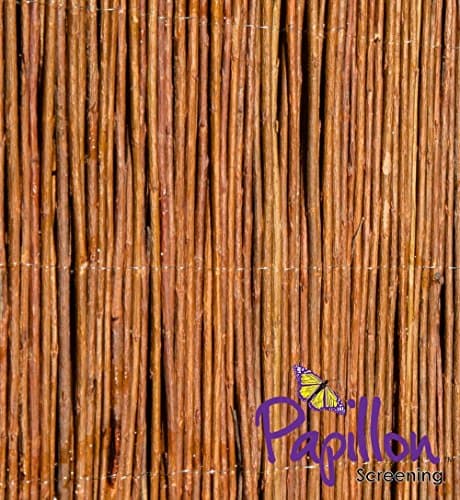 Image of Premium Willow Natural Garden Fence Screening Roll Privacy Border Wind & Sun Protection 5m x 1.8m (16ft 4in x 6ft)