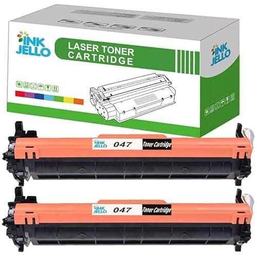 Image of Inkjello 047 Toner Cartridge Replacement for Canon i-SENSYS LBP112 LBP113w MF112 MF113w Black (2 Pack)