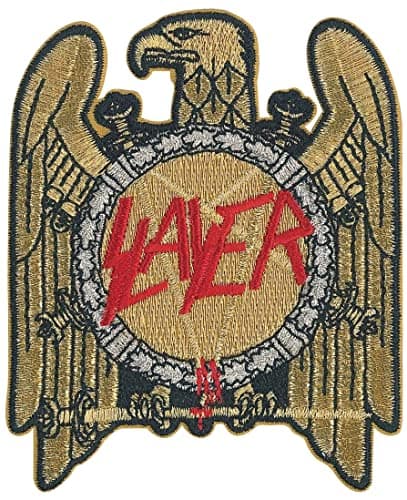 Image of C&D Visionary Slayer Golden Eagle Patch, Gold, Red