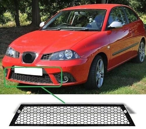 Image of TVP Trade Vehicle Parts.co.uk Compatible With Front Centre Bumper Grille Seat Ibiza 2006-2008