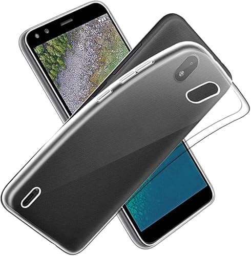 Image of PIXFAB For Nokia C01 Plus Case, [Ultra Slim] Scratch Resistant TPU Gel Rubber Soft Skin Silicone [Protective Case] Cover For Nokia C01 Plus - Clear