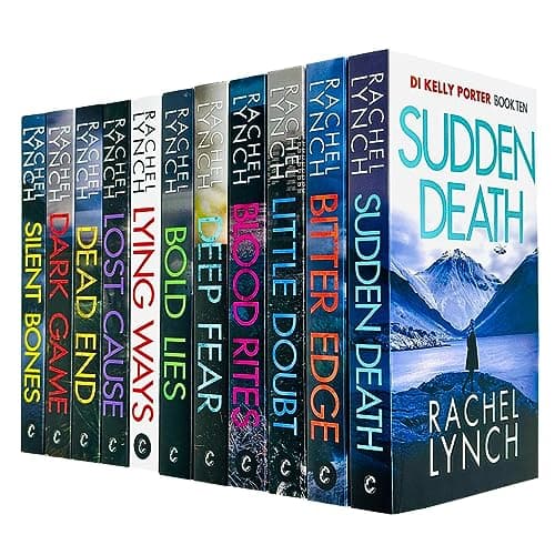 Image of Rachel Lynch Detective Kelly Porter Collection 11 Books Set (Dark Game, Deep Fear, Dead End, Bitter Edge, Bold Lies, Blood Rites, Little Doubt, Lost Cause, Lying Ways, Sudden Death, Silent Bones)
