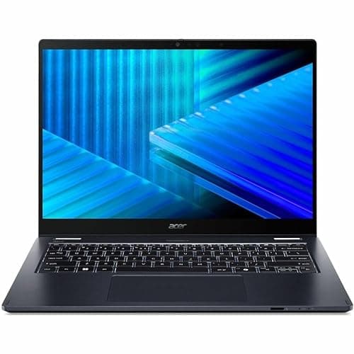 Image of Acer TravelMate P4 Spin 14 P414RN-55 TMP414RN-55-52RS 14" Touchscreen Convertible 2 in 1 Notebook - WUXGA - 60 Hz - Intel Core Ultra 5 225U - 16 GB - 512 GB SSD - English Keyboard - Blue