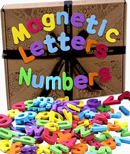 Image of Jaques of London | Magnetic Letters and Numbers | Fridge Magnets | Magnetic Letters | Soft Plastic Toy | Educational Toys - Since 1795