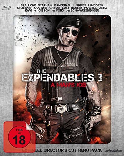 Image of The Expendables 3 - A Man's Job (Extended Director's Cut, Limited Hero Pack) [German Version]