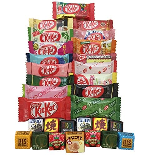Image of Japanese Kit Kat & Tirol 30 pc selection DIFFERENT FLAVORS assortment