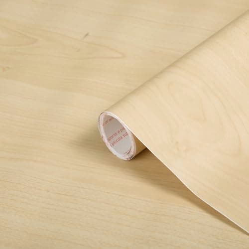 Image of d-c-fix vinyl wrap Maple wood effect 90 cm x 2,1 m - sticky back plastic roll for furniture, kitchen & cupboards - contact paper sticker self adhesive film