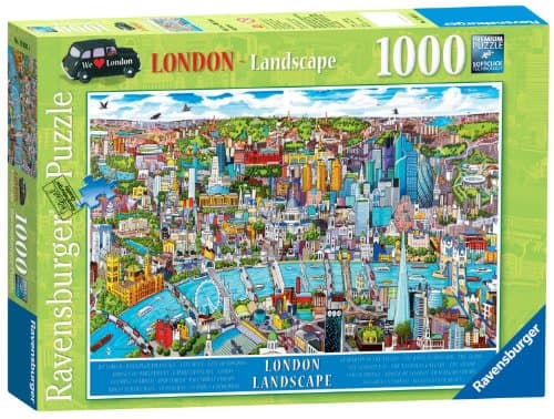 Image of Ravensburger London Landscape 1000 Piece Jigsaw Puzzle for Adults and Children Age 12 Years Up - Great Britain & UK