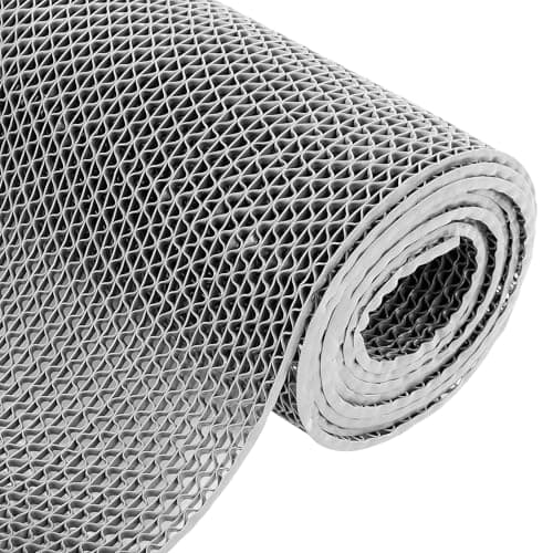 Image of CROWNSHOP Rubber Matting Non Slip 300 X 88Cm 5MM Drainage Non Slip Floor Mat Thick Commercial Rubber Mat Garage Pools Restaurant Bars Bathroom Patio Outdoor Indoor Splash Matting
