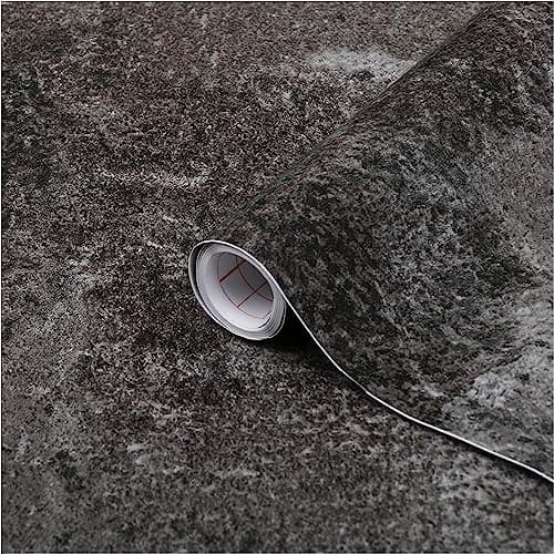 Image of d-c-fix vinyl wrap Avellino concrete stone effect 90 cm x 2,1 m - sticky back plastic roll for furniture, kitchen & cupboards - contact paper sticker self adhesive film