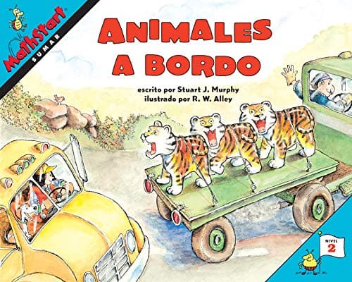 Image of Animales a bordo: Animals on Board (Spanish Edition) (MathStart 2)