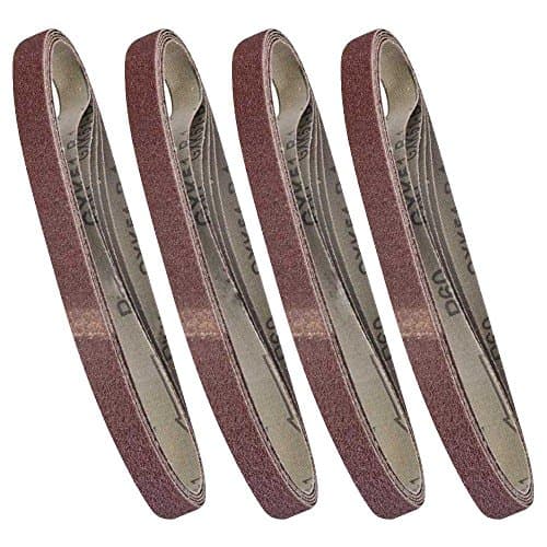 Image of EETools® 20 Mixed Grade Sanding Belts to fit for The Black & Decker Powerfile 13mm x 457mm