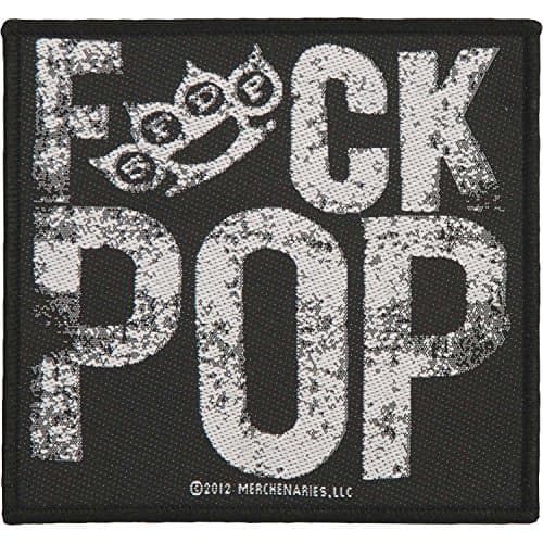 Image of 5FDP Five Finger Death Punch Fck Pop Patch 4x4 Inch
