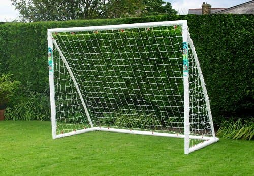 Image of Samba Soccer Fun Goal 8ft x 6ft Back Garden Childs Football Goals with Net