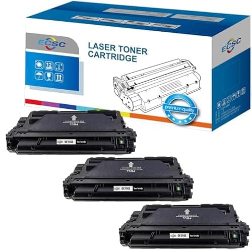 Image of ECSC Toner Cartridge CF214X / 14X For Printer, Compatible With HP LaserJet Enterprise 700 MFP M712dn 700 MFP M712n 700 MFP M712xh 700 MFP M725dn 700 MFP M725f (Black, 3-Pack)