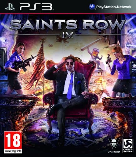 Image of Saints Row 4 PS-3 UK deutscher UT