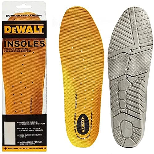 Image of DEWALT 1 Pair of PU Comfort Insoles