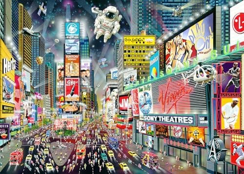 Image of Times Square Jigsaw Puzzle: 1000 Pieces