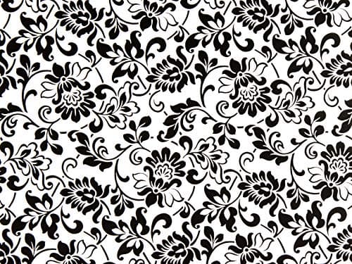 Image of Fablon FAB10247 Heritage Black & White 45cm x 2M roll