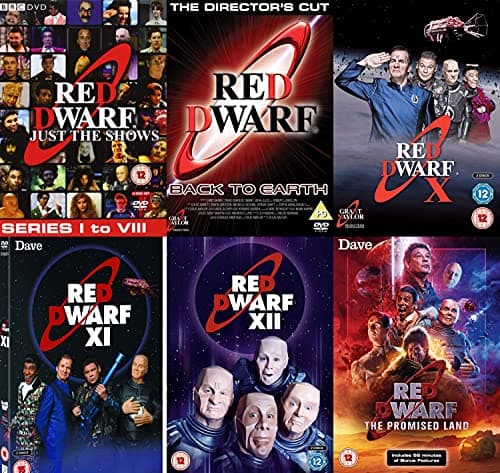 Image of Red Dwarf 1-12 & The Promise Land DVD - Red Dwarf Complete Collection 1-8, Red Dwarf - Back To Earth, Red Dwarf 10, 11,12, Red Dwarf - The Promise Land DVD