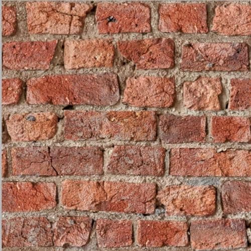 Image of Arthouse Urban Red Brick Effect Wallpaper - Photographic Design - 3D Effect - Living Spaces & Feature Walls - Paste The Paper - Easy to Hang - 53 cm x 10.05 m Roll - Code 696600