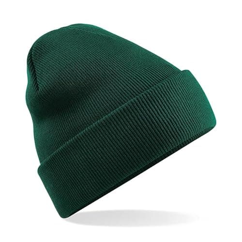 Image of ODT UK Classic Original Cuffed Beanie - Bottle Green - One Size