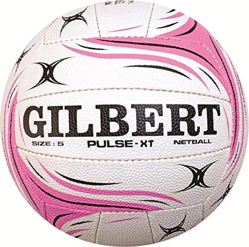 Image of Gilbert Pulse Xt Netball Sports Club Play Training & Practice Match Ball Size 5