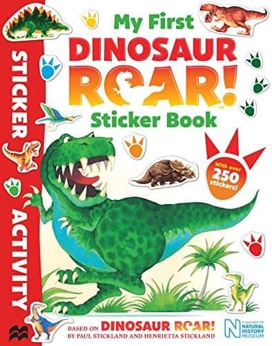 Image of My First Dinosaur Roar! Sticker Book