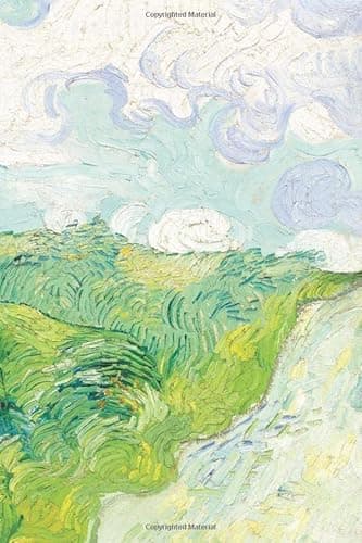 Image of Journal: Blank Lined Journal for Writing, 'Green Wheat Fields, Auvers' (1890) by Vincent Van Gogh, 6x9", 120 Pages (Art by Vincent Van Gogh - Series)