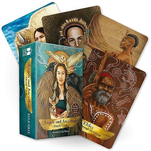 Image of Angels and Ancestors Oracle Cards: A 55-Card Deck and Guidebook
