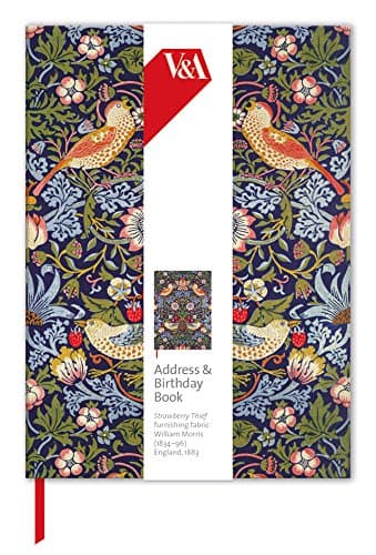 Image of Address & Birthday Book - Strawberry Thief Design