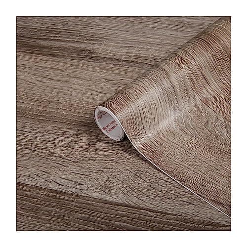 Image of d-c-fix vinyl wrap Sonoma oak truffles wood effect 67,5 cm x 2 m - sticky back plastic roll for furniture, kitchen & cupboards - contact paper sticker self adhesive film