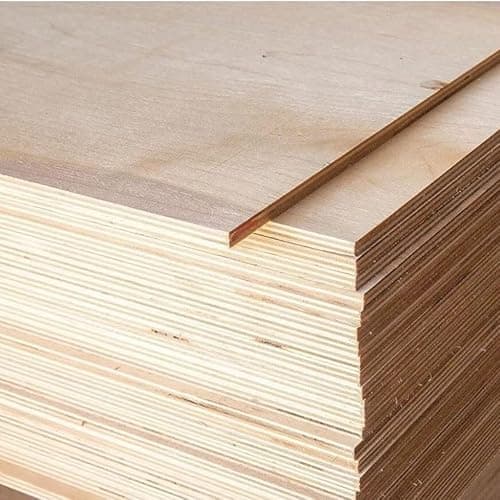 Image of Premium WBP Plywood Sheets Smooth Surface – 6mm Cut to Size Boards – Strong Waterproof Wood for Furniture & Interior Use (1200 x 600mm)