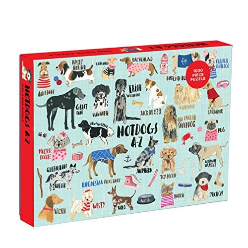 Image of Hot Dogs A-Z 1000 Piece Puzzle