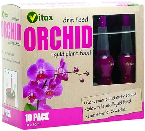 Image of Orchid Feed, Ideal For Regular Use Throughout The Growing Season (30ml Orchid Drip Feed Liquid Plant Food)