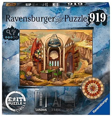 Image of Ravensburger London Exit the Circle Escape Room Mystery Challenge Jigsaw Puzzles for Adults Age 14 Years Up - 919 Pieces
