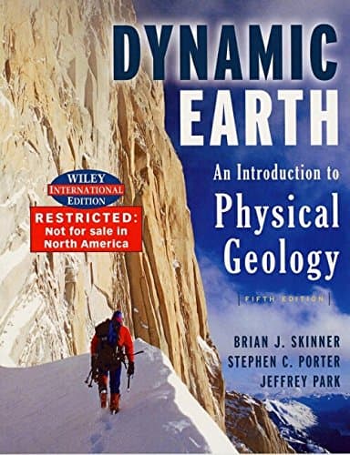 Image of WIE The Dynamic Earth: An Introduction to Physical Geology with CD