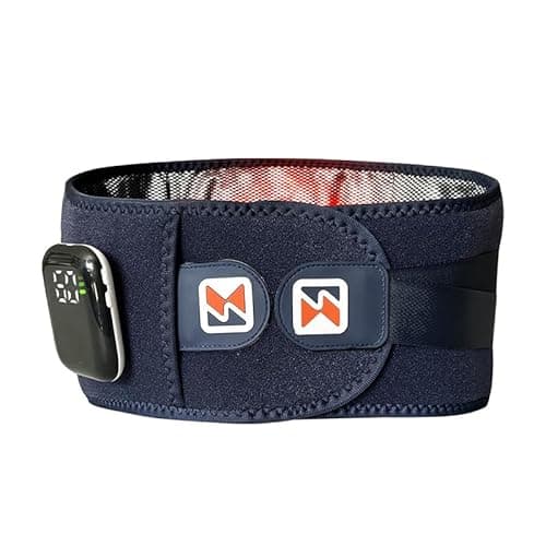 Image of Restore Therapy Support Belt Heated Back Support Belt,Lumbar Brace | Adjustable Support for Pain Relief & Comfort | Magnetic Therapy for Men & Women
