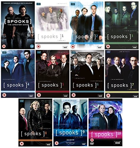 Image of Spooks: The Greater Good Movie + The Complete Spooks 1-10 BBC TV Series DVD Collection: Series 1