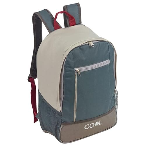 Image of URBNLIVING 20L Insulated Cooler Backpack, Ice Bag with Shoulder Straps & Pockets for Camping, Hiking, Picnic, Beach - Keeps Food & Drinks Cold, Durable & Portable for Outdoor Adventures