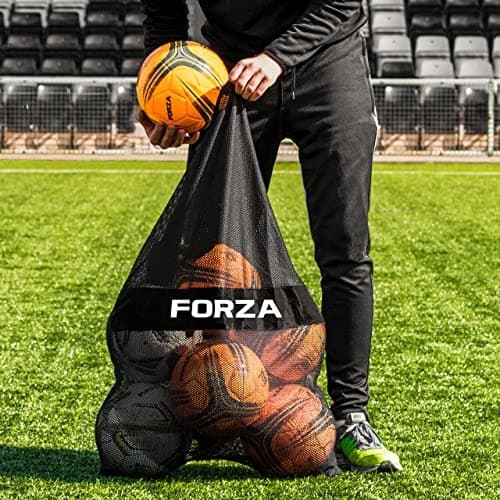 Image of FORZA Ball Carry Bag - 10 Ball Capacity | Durable and Lightweight Carrying Solution for Football, Basketball, Rugby & More