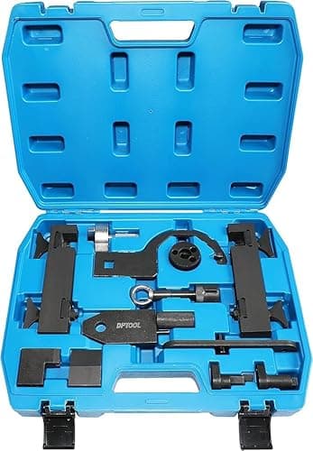 Image of DPTOOL Engine Camshaft Alignment Locking Timing Tool Kit for Land Rover Jaguar Discovry 4 Rang Rover Sport V8 5.0 L V6 3.0L Engine Timing Tool with Fuel Pump/Injector Tool