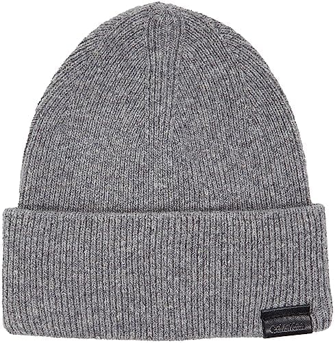 Image of Leather Patch Docker Beanie