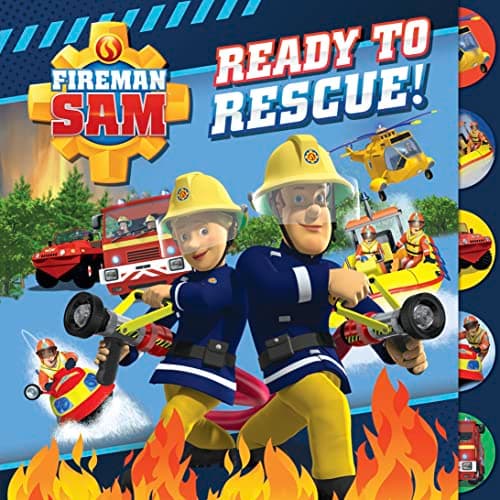 Image of Fireman Sam: Ready to Rescue (Tabbed Board)